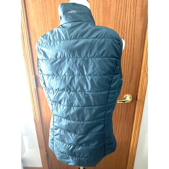 EB650 Eddie Bauer Teal Vest Size Medium - Picture 3 of 4